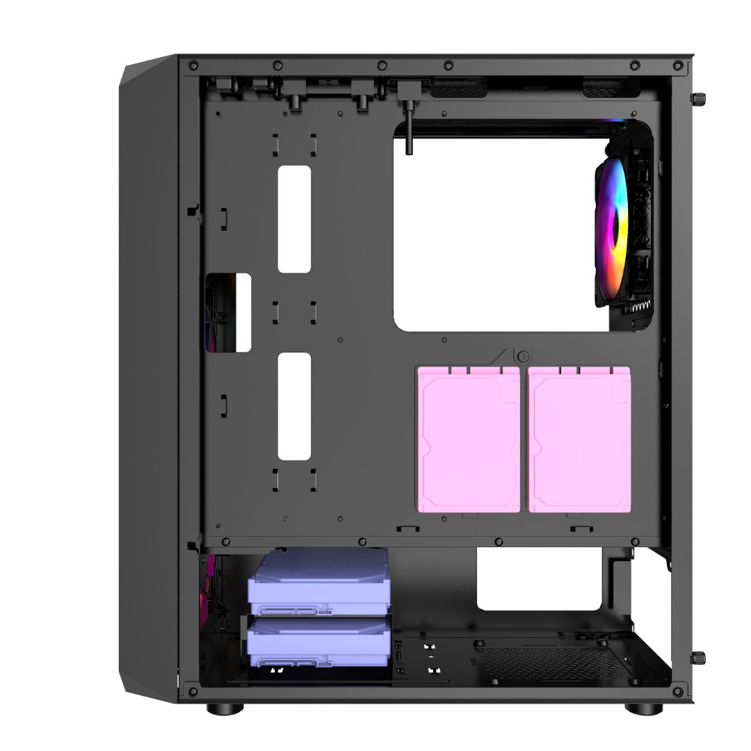 картинка Корпус Powercase Mistral Edge Black от магазина Одежда+
