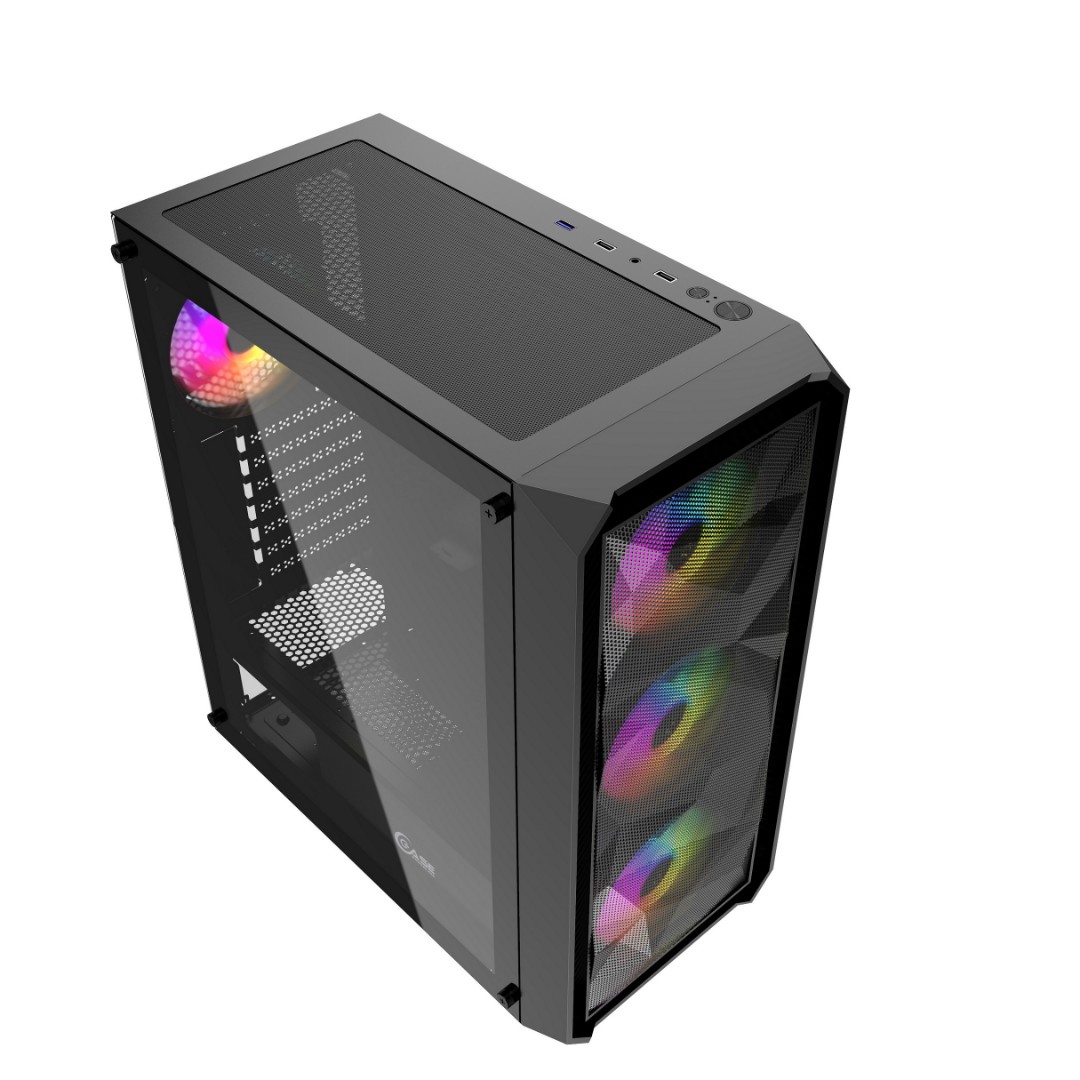 картинка Корпус Powercase Mistral Edge Black от магазина Одежда+