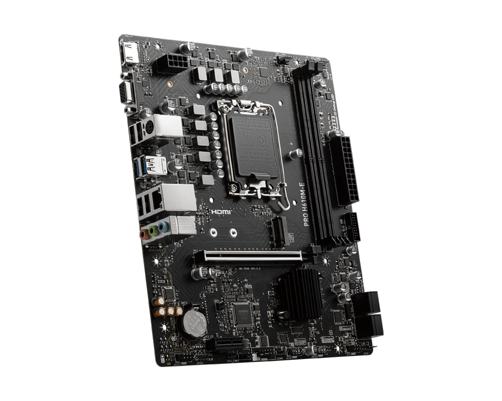 картинка Материнская плата MSI PRO H610M-E DDR5 от магазина Одежда+