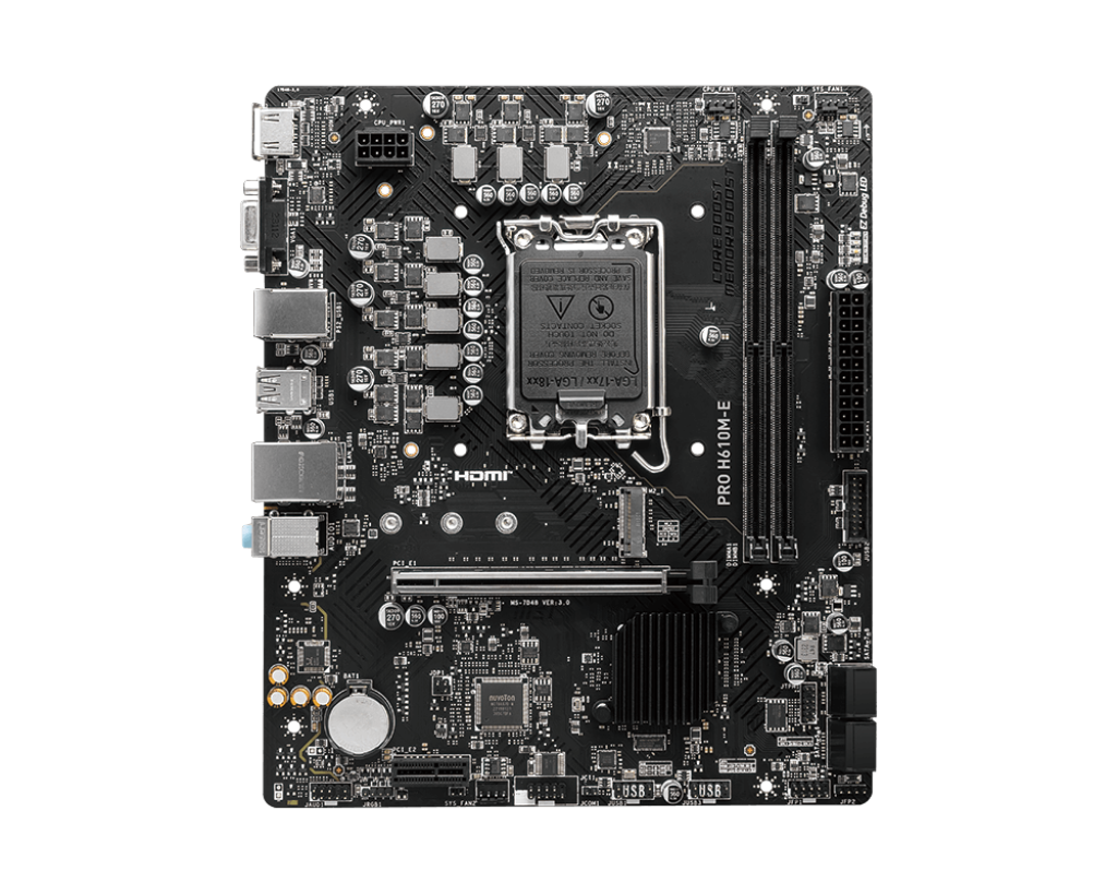 картинка Материнская плата MSI PRO H610M-E DDR5 от магазина Одежда+