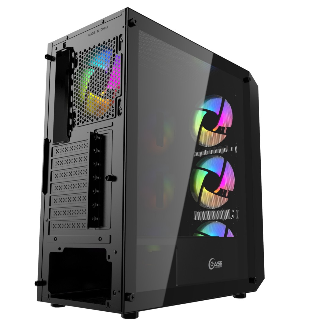 картинка Корпус Powercase Mistral Edge Black от магазина Одежда+
