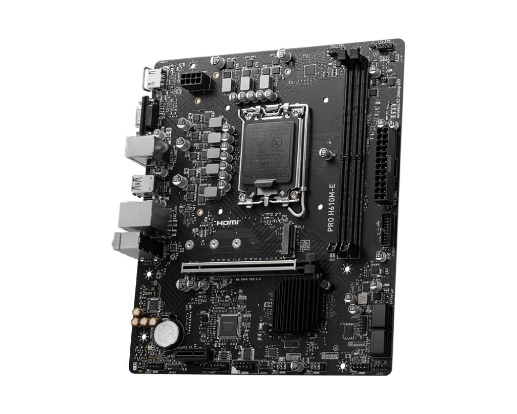 картинка Материнская плата MSI PRO H610M-E DDR5 от магазина Одежда+