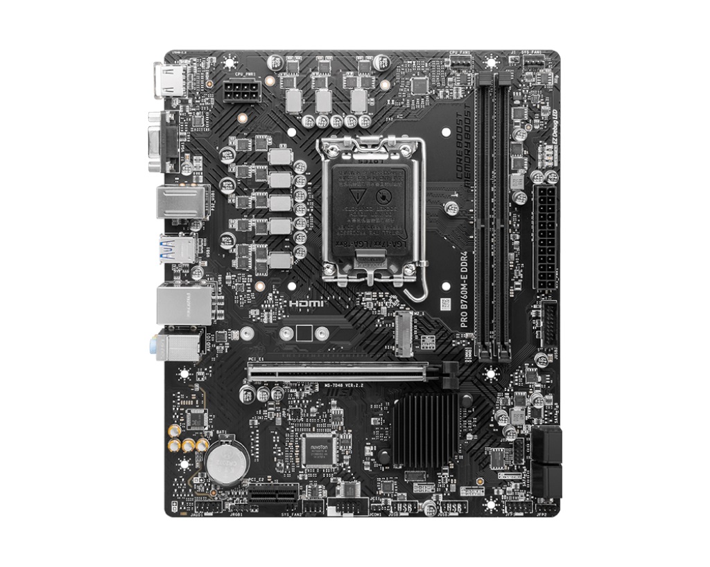 картинка Материнская плата MSI PRO B760M-E DDR4 от магазина Одежда+